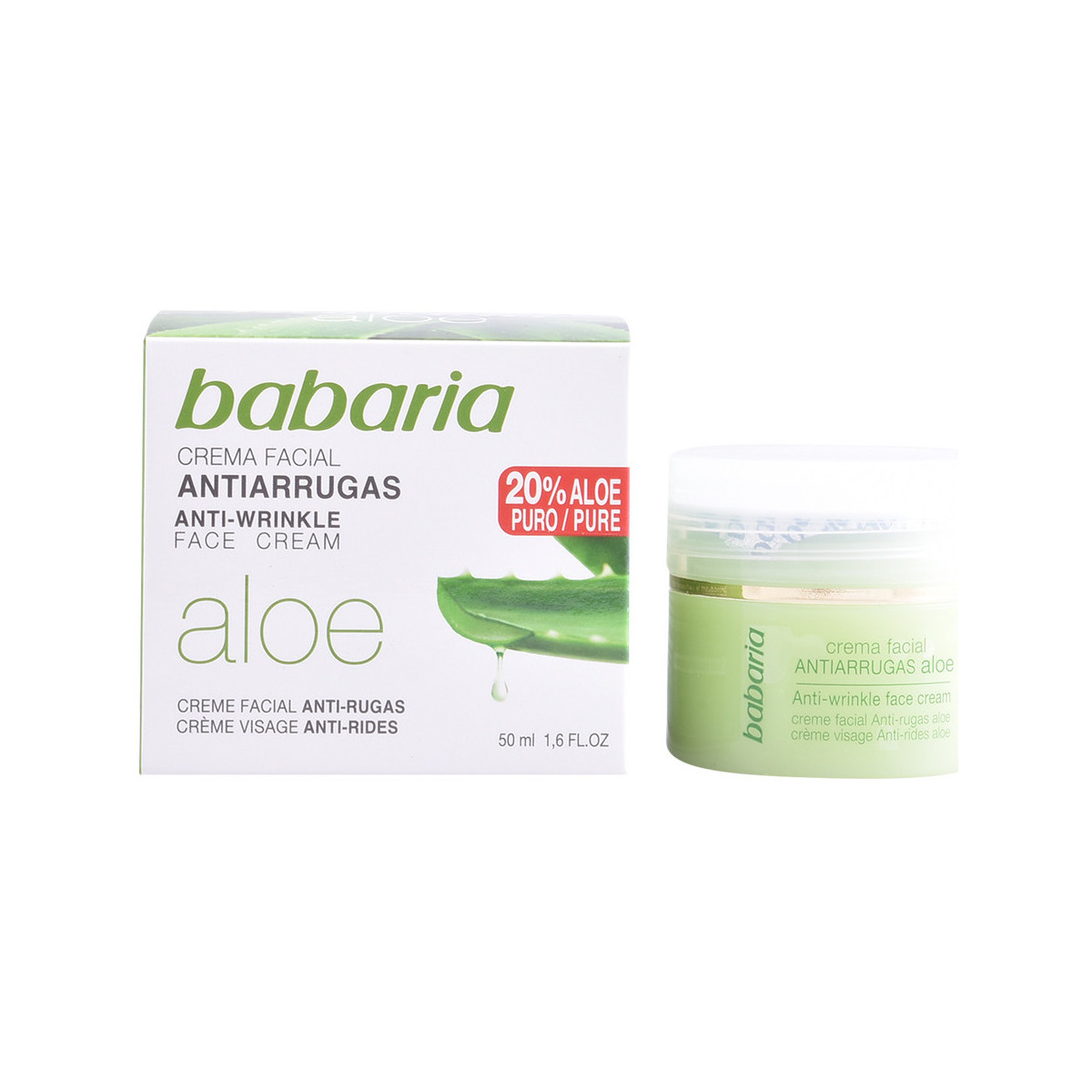 Beauty Damen Anti-Aging & Anti-Falten Produkte Babaria Aloe Vera Crema Antiarrugas 