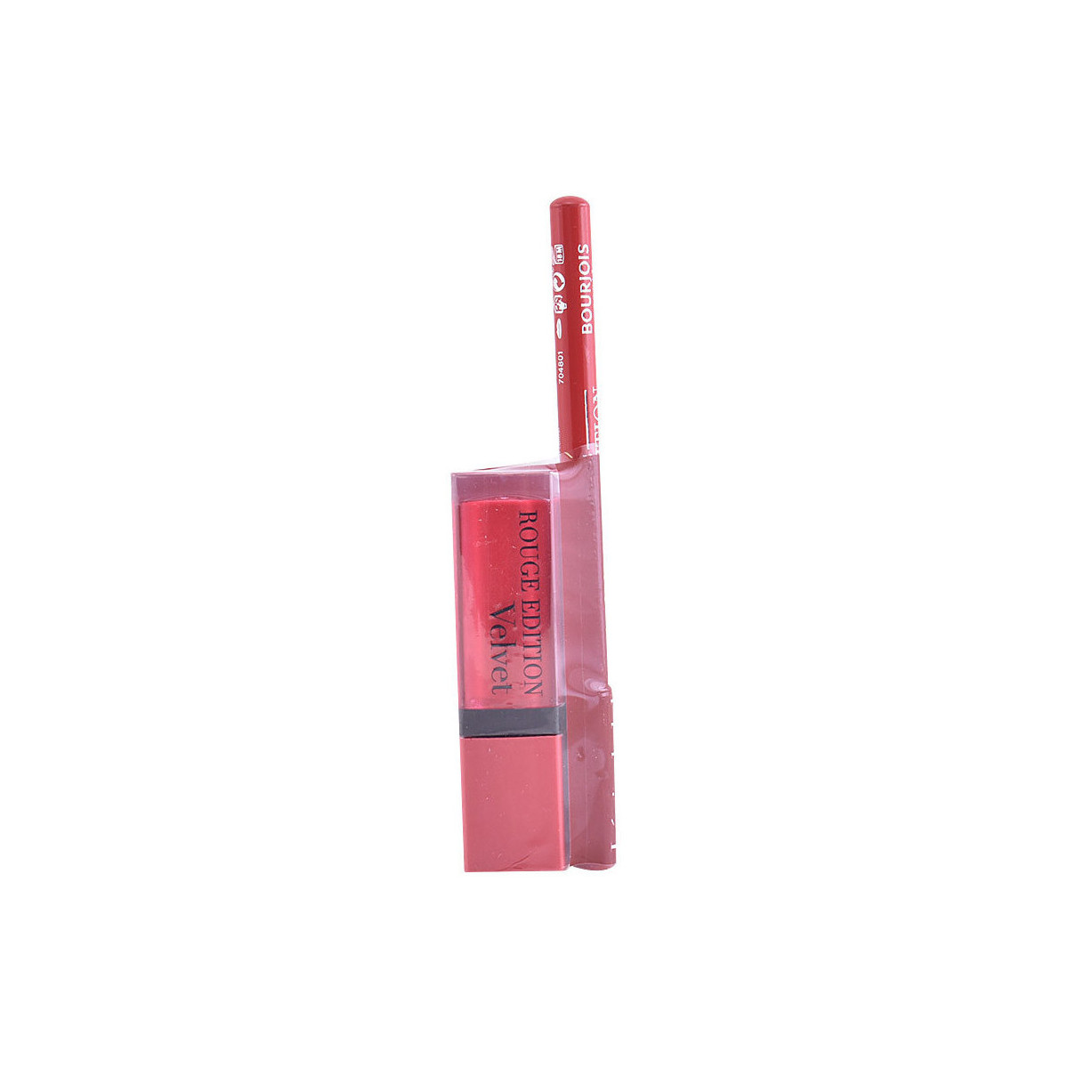 Beauty Damen Lippenstift Bourjois Rouge Edition Velvet Lipstick 13+contour Lipliner 6 