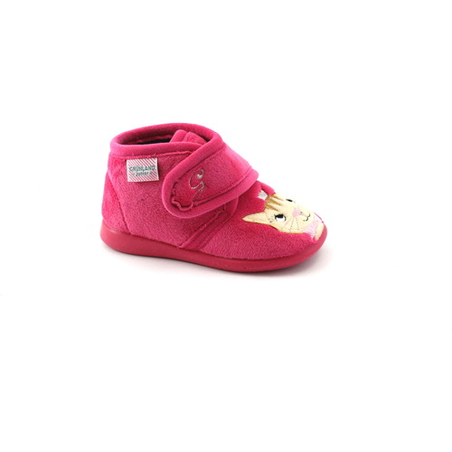 Schuhe Kinder Hausschuhe Grunland GRU-I18-PA1051-FU Rosa
