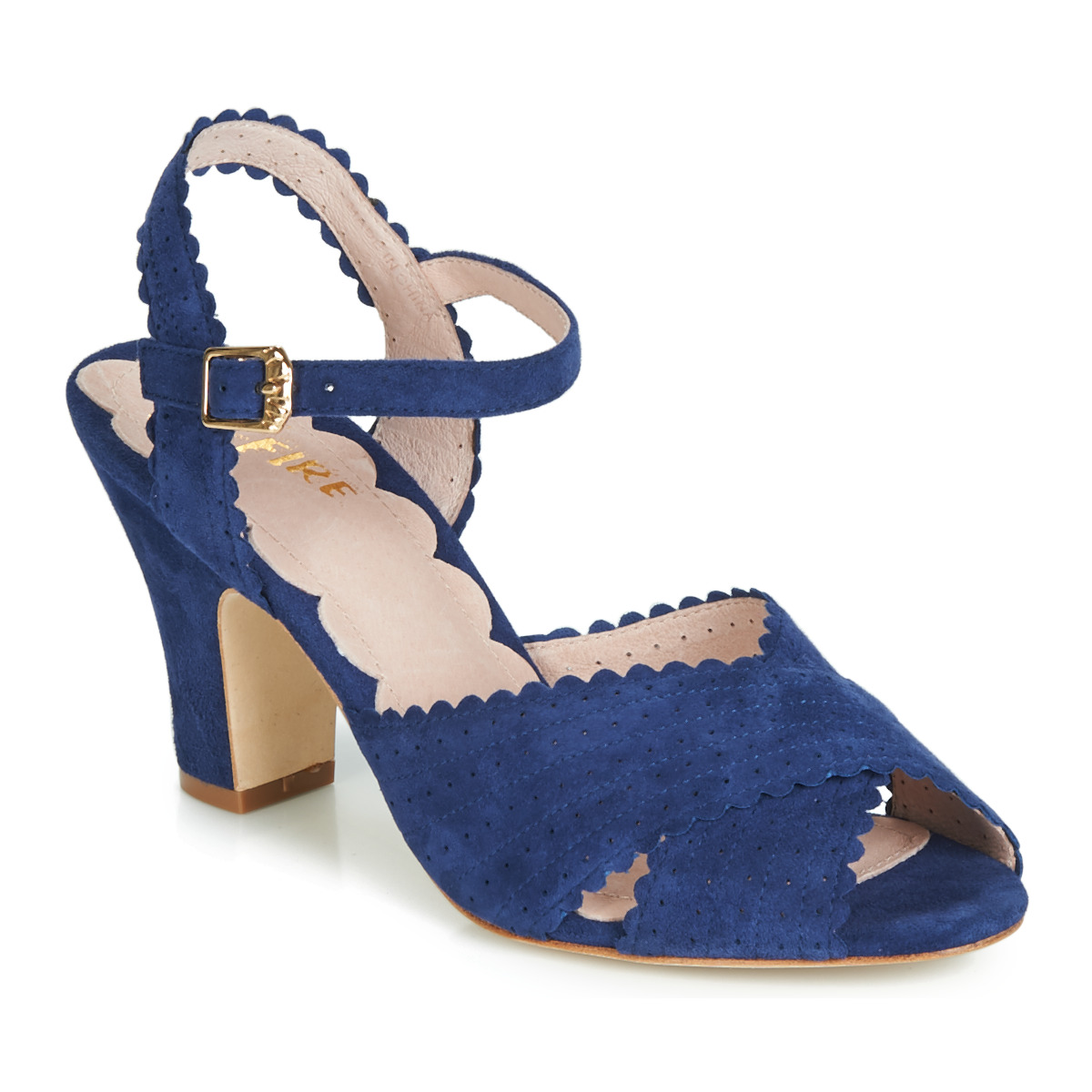 Schuhe Damen Sandalen / Sandaletten Miss L'Fire BEATRIZ Blau