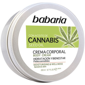 Beauty pflegende Körperlotion Babaria Cannabis Crema Corporal Hidratante Y Bienestar 
