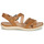 Schuhe Damen Sandalen / Sandaletten Geox D SANDAL VEGA Camel