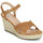 Schuhe Damen Sandalen / Sandaletten Geox D SOLEIL Camel