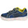 Schuhe Jungen Sneaker Low Geox J KOMMODOR BOY Blau /  led