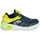 Schuhe Jungen Sneaker Low Geox J XLED BOY Blau / Gelb /  led