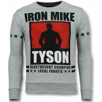 Kleidung Herren Sweatshirts Local Fanatic Mike Tyson Iron Mike Grau