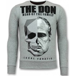 Kleidung Herren Sweatshirts Local Fanatic Padrino Godfather The Don Grau