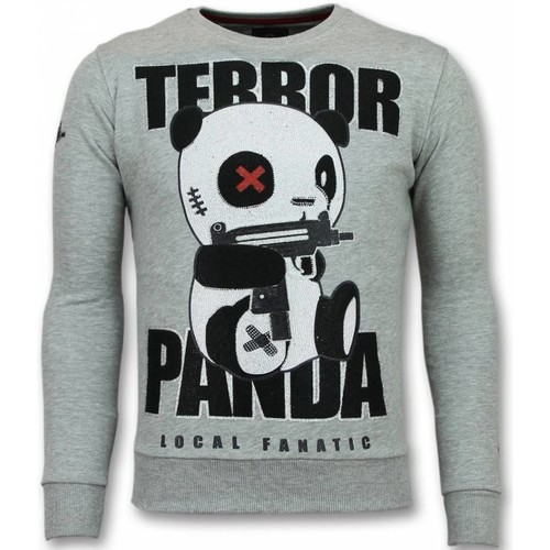 Kleidung Herren Sweatshirts Local Fanatic Panda Er Terror Grau