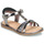 Schuhe Mädchen Sandalen / Sandaletten Mod'8 PARADIS Grau / Silbern