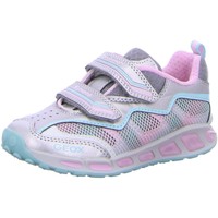 Schuhe Mädchen Babyschuhe Geox Maedchen NV J6206B-014BU/C0566 Silbern