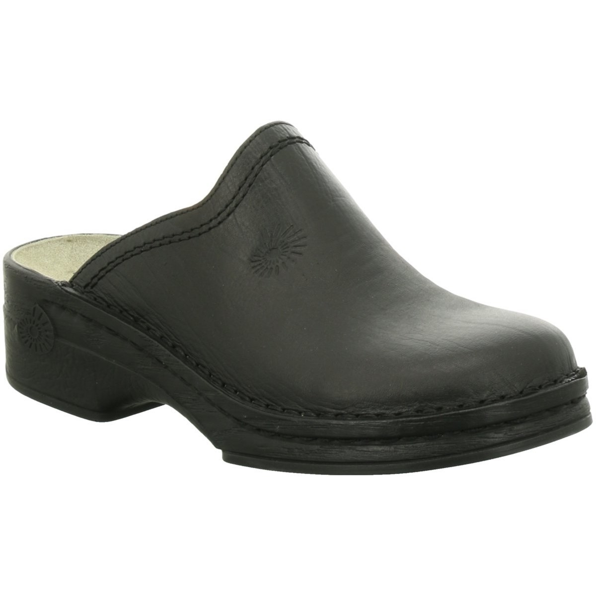 Schuhe Herren Pantoletten / Clogs Helix Offene Burma 52011 Schwarz