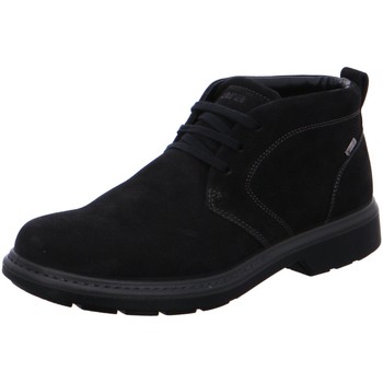 Schuhe Herren Boots Ara Jan GoreTex 11-24403-01 black Nabuk Bottalato 11-24403-01 schwarz