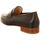 Schuhe Damen Slipper Luca Grossi Premium 5025 blue Blau