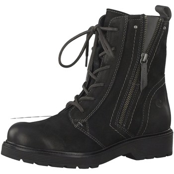 Schuhe Damen Stiefel Be Natural Stiefeletten Woms Boots 8-8-25206-21/001 schwarz