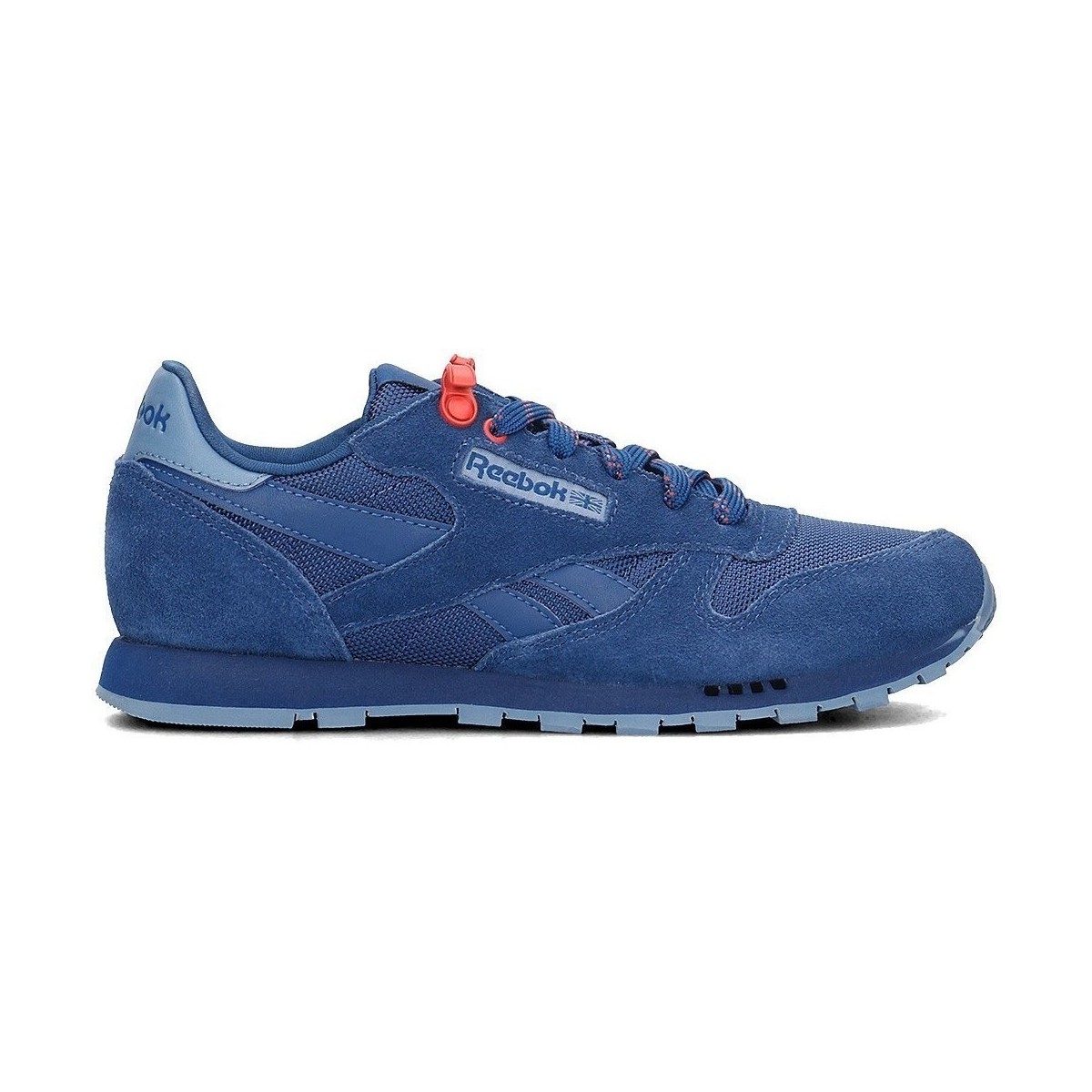 Schuhe Kinder Sneaker Low Reebok Sport Classic Leather Blau