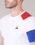 Kleidung Herren T-Shirts Le Coq Sportif ESS Tee SS N°10 M Weiss / Rot / Blau