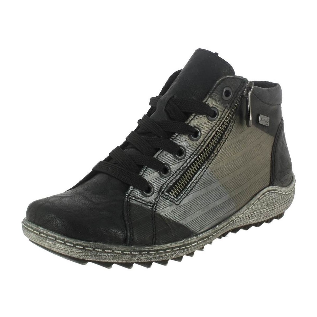 Schuhe Damen Low Boots Remonte R1496 Schwarz