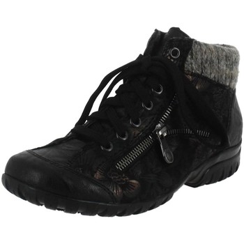 Schuhe Damen Low Boots Rieker L4631 Schwarz