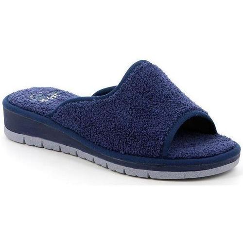 Schuhe Damen Pantoffel Grunland DSG-CI1317 Blau