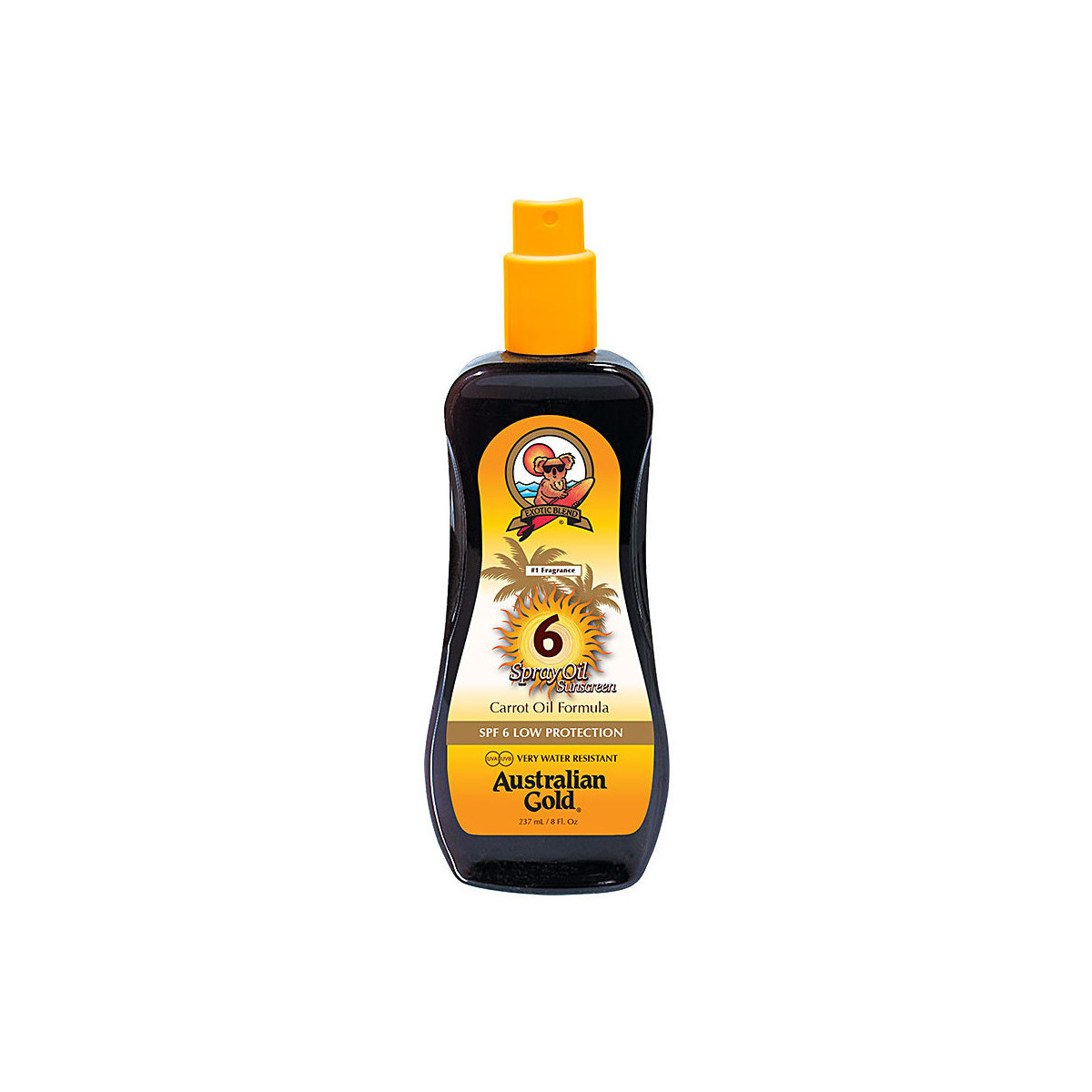 Beauty Sonnenschutz & Sonnenpflege Australian Gold Sunscreen Spf6 Spray Carrot Oil Formula 