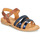 Schuhe Mädchen Sandalen / Sandaletten Citrouille et Compagnie JOLICOTE Marine / Camel
