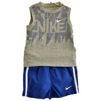 Kleidung Kinder T-Shirts & Poloshirts Nike Sportcompletinfantile Grau