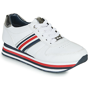 Schuhe Damen Sneaker Low Tom Tailor 6995501-WHITE Weiss