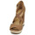 Schuhe Damen Sandalen / Sandaletten MICHAEL Michael Kors VALERIE PLATFORM Camel