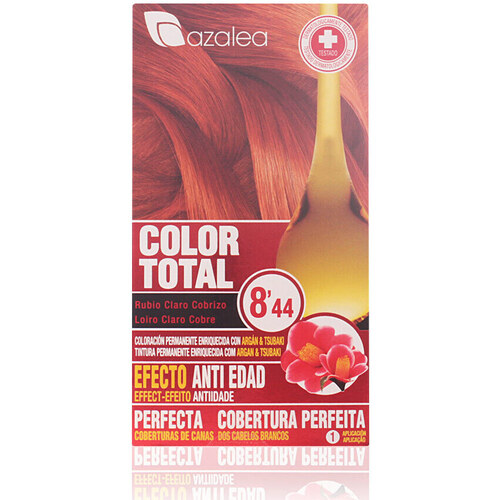 Beauty Damen Haarfärbung Azalea Color Total 8,44-rubio Claro Cobrizo 