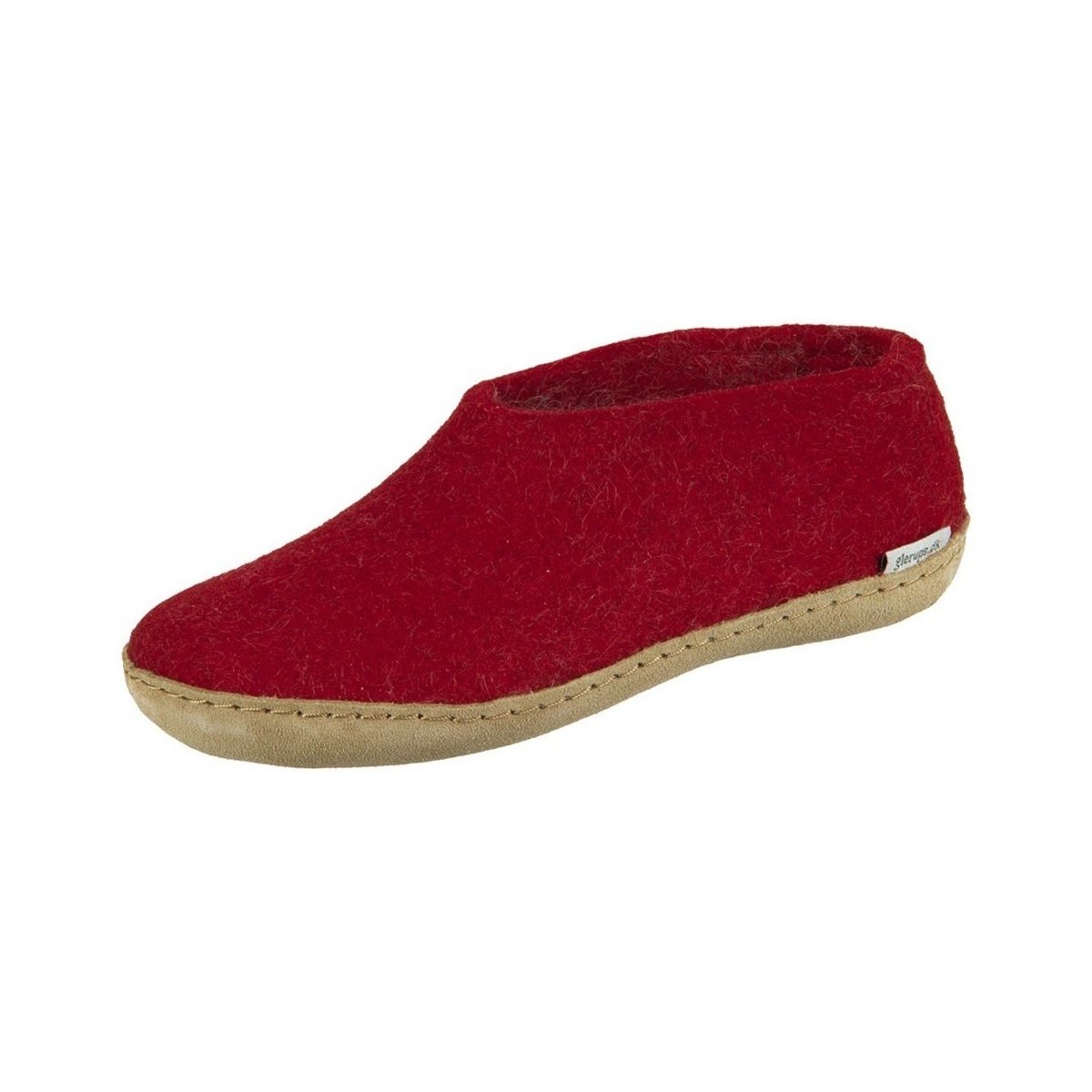 Schuhe Kinder Hausschuhe Glerups AA0800 Rot