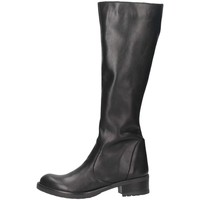 Schuhe Damen Klassische Stiefel Bage Made In Italy 108 NERO Stiefel Frau schwarz Schwarz