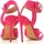 Schuhe Damen Sandalen / Sandaletten Givenchy BE300FE005 675 Rosa