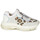 Schuhe Damen Sneaker Low Bronx BAISLEY Weiss / Leopard