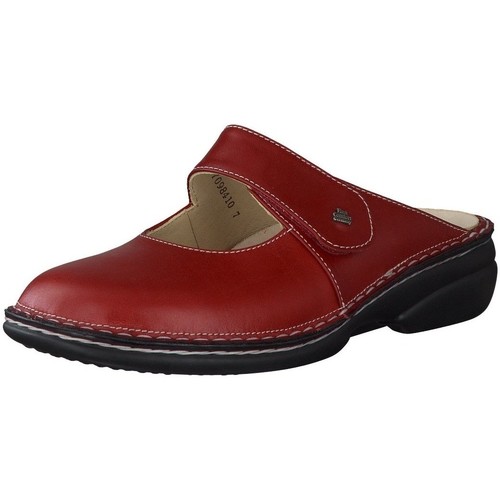 Schuhe Damen Pantoletten / Clogs Finn Comfort Pantoletten Stanford Stanford red Rot