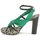 Schuhe Damen Sandalen / Sandaletten Michel Perry 12709 Smaragd