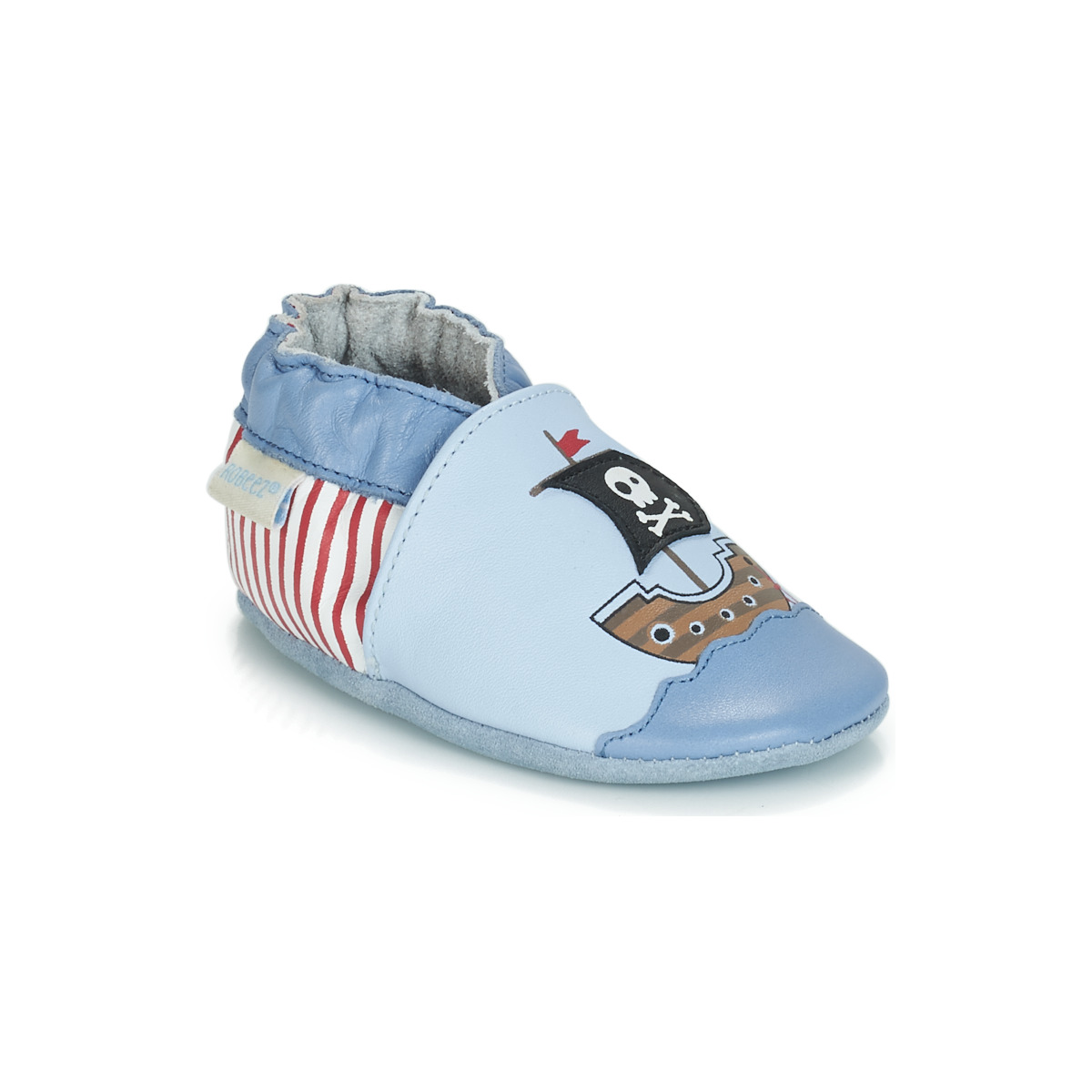 Schuhe Jungen Babyschuhe Robeez PIRATE'S BOAT Blau