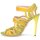 Schuhe Damen Sandalen / Sandaletten Roberto Cavalli RPS691 Grün / Gelb