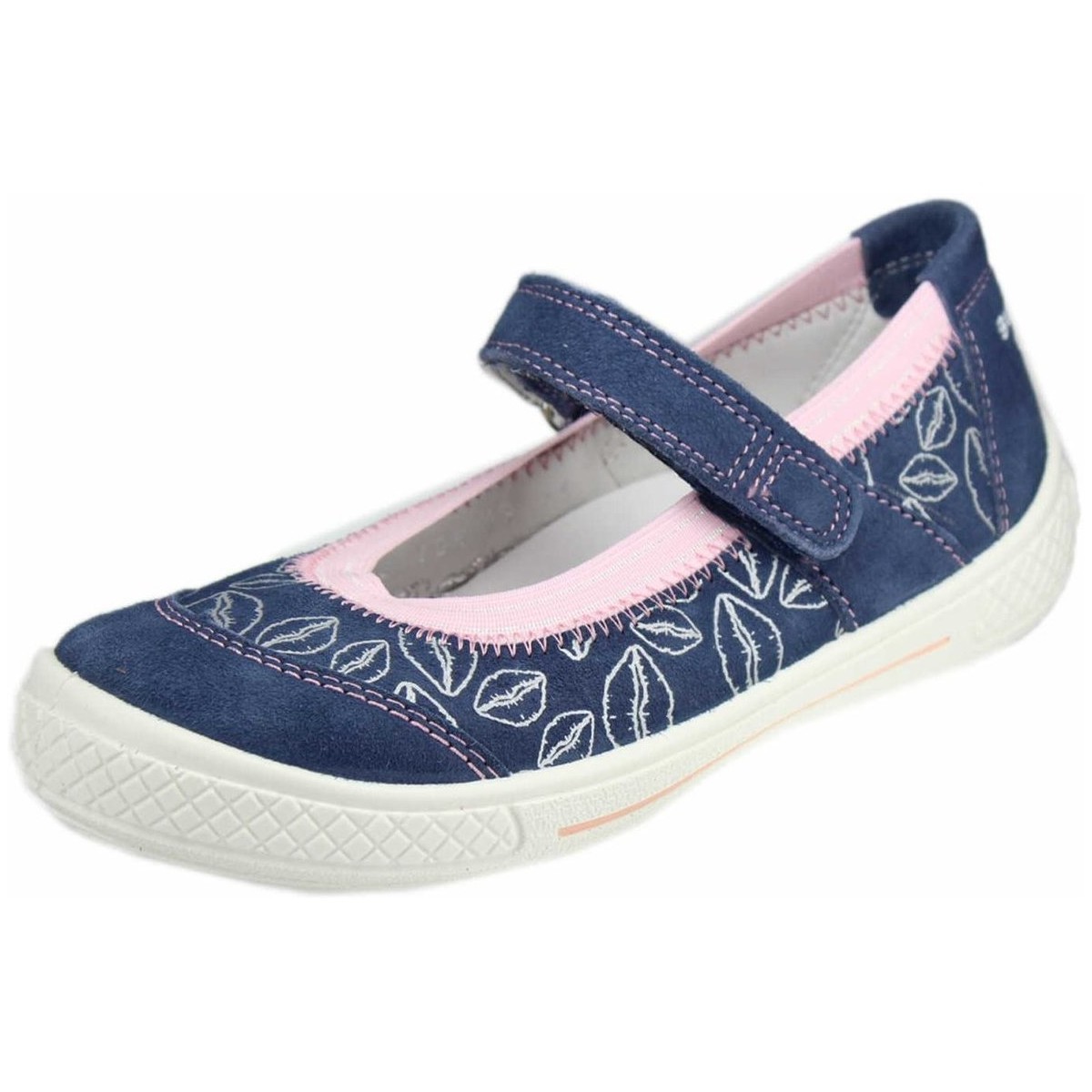 Schuhe Mädchen Derby-Schuhe & Richelieu Superfit Spangenschuhe 2-00105-89 Blau