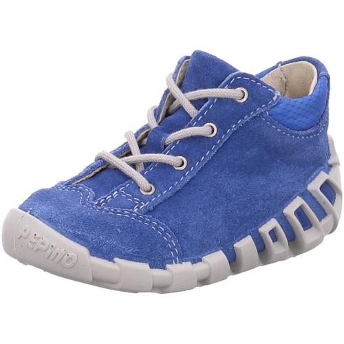Schuhe Jungen Babyschuhe Ricosta Schnuerschuhe DINI,azur 1120100-141-Dini Blau