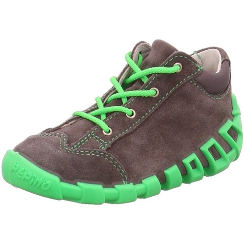 Schuhe Jungen Babyschuhe Ricosta Schnuerschuhe DINI 67-1120100-461 (M) Grau