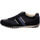 Schuhe Herren Derby-Schuhe & Richelieu Geox Schnuerschuhe U WELLS A - SUEDE TEXTILE U82T5A-02211 Blau