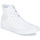 Schuhe Sneaker High Converse ALL STAR MONOCHROME CUIR HI Weiss