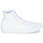 Schuhe Sneaker High Converse ALL STAR MONOCHROME CUIR HI Weiss