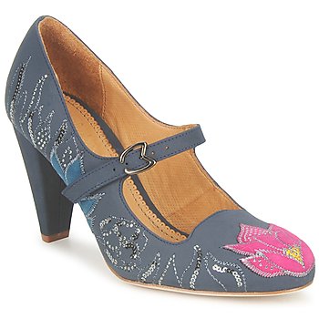 Schuhe Damen Pumps Maloles CLOTHILDE Grau / Rosa