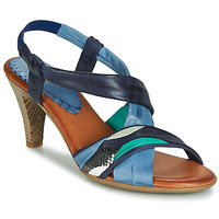Schuhe Damen Sandalen / Sandaletten Betty London POULOI Blau / Grün