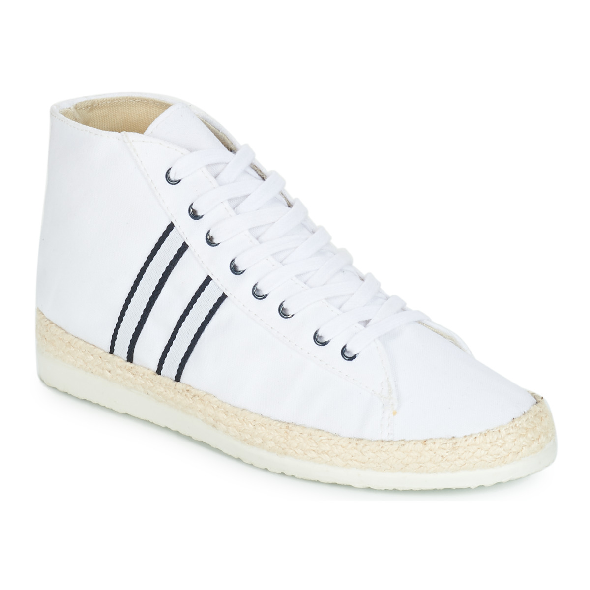 Schuhe Damen Sneaker High Ippon Vintage BAD HYLTON Weiss