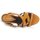 Schuhe Damen Sandalen / Sandaletten Karine Arabian DOLORES Safran-schwarz