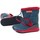 Schuhe Kinder Schneestiefel adidas Originals Zambat C Graphit, Rot, Blau