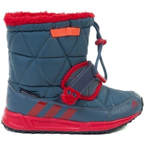 Schuhe Kinder Schneestiefel adidas Originals Zambat C Rot, Blau, Graphit