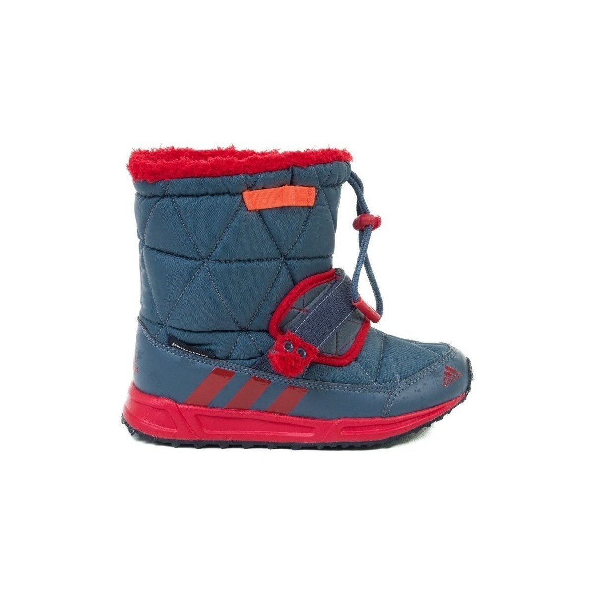 Schuhe Kinder Schneestiefel adidas Originals Zambat C Graphit, Rot, Blau